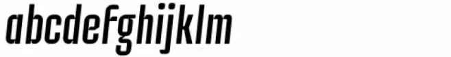 Industria Sans Cnd Italic