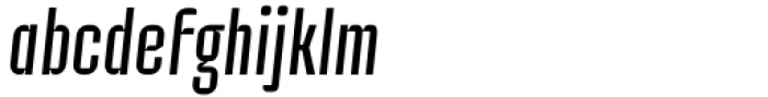 Industria Sans Cnd Light Italic