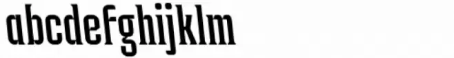 Industria Serif Cnd Back