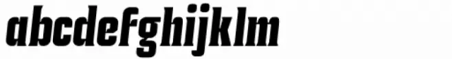 Industria Serif Cnd Bold Italic