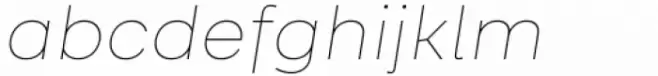 Inerta Thin Italic