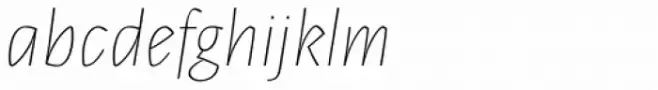 Inicia Thin Italic