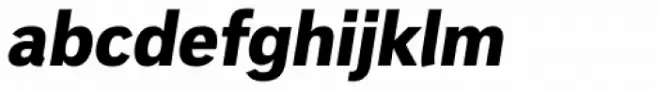 Innova Black Italic