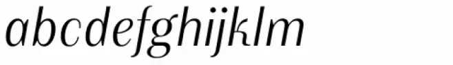 Instance PRO Light Italic