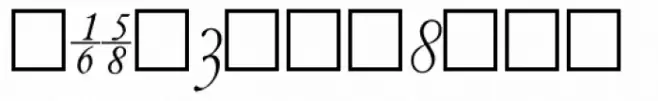 Integrity JY Fractions Italic