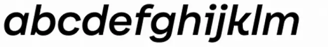 Internacional Alt Semi Bold Italic