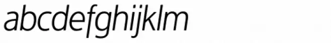 Interval Sans Pro Cond Light Italic