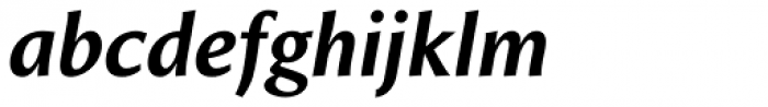 Intrinseca Semi Bold Italic