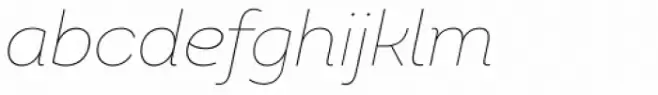 Intro Thin Italic