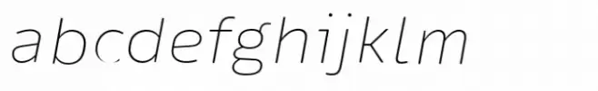 Ipsum Sans 200 Italic