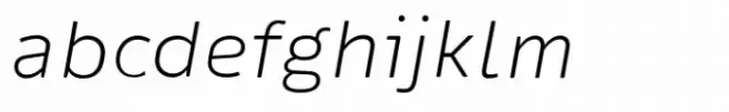 Ipsum Sans 300 Italic