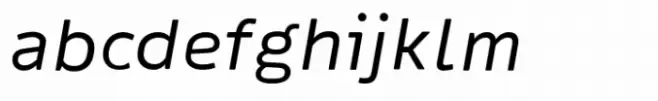 Ipsum Sans 450 Italic