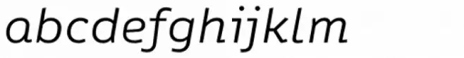 Ipsum Semi 400 Italic