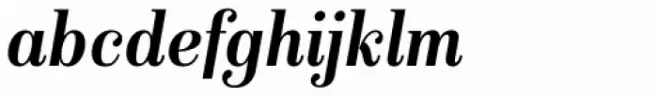 Isabel SemiCondensed Bold Italic