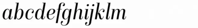 Isabel SemiCondensed Light Italic