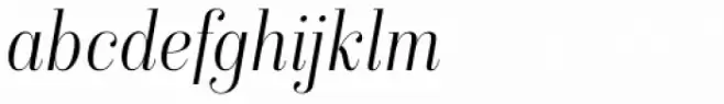 Isabel SemiCondensed Thin Italic