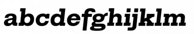 Isento Slab Extra Bold Italic