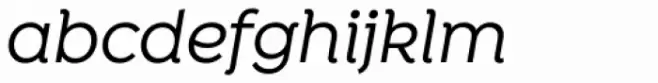 Isidora Alt Medium Italic