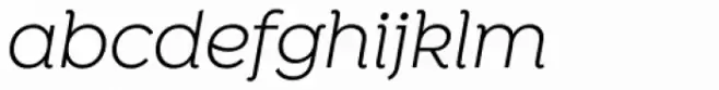Isidora Alt Regular Italic
