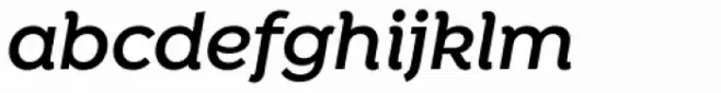 Isidora Alt Semi Bold Italic