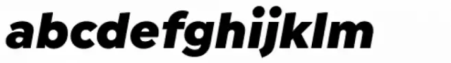 Isidora Sans Black Italic