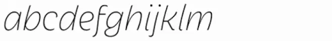 Iskra LAT Thin Italic