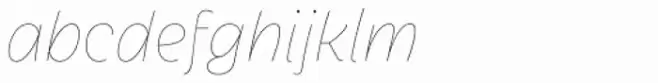 Iskra LAT UltraThin Italic