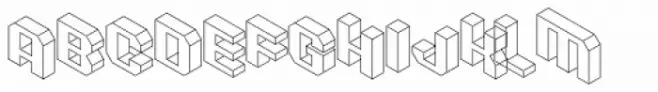 Isometric Initial Caps Birds Eye View