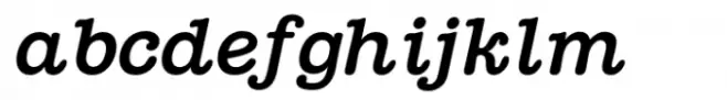 ITC American Typewriter Hellenic Std Demi Bold Italic