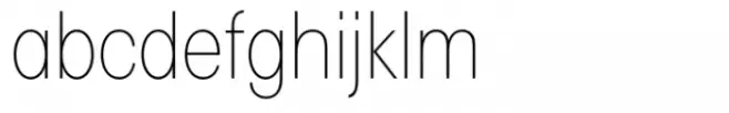 ITC Avant Garde Gothic Condensed Extra Light