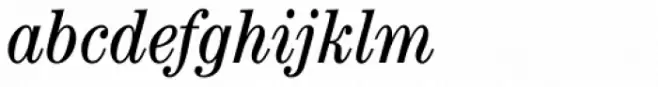ITC Century Std Cond Book Italic