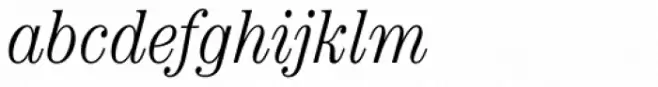 ITC Century Std Cond Light Italic