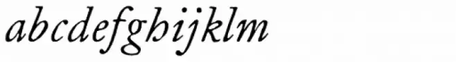 ITC Founders Caslon 12 Italic