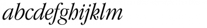 ITC Garamond Std Light Narrow Italic