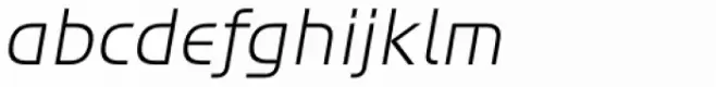 ITC Handel Gothic Pro Light Italic