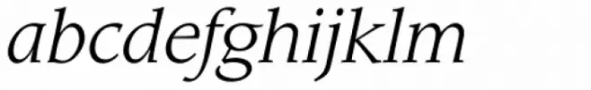 ITC Leawood Std Book Italic