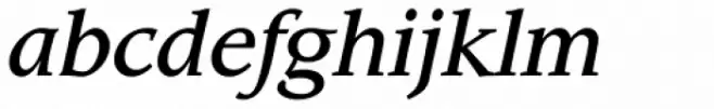 ITC Leawood Std Medium Italic