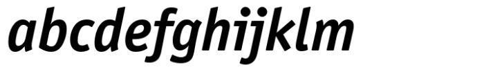 ITC Officina Sans Bold Italic