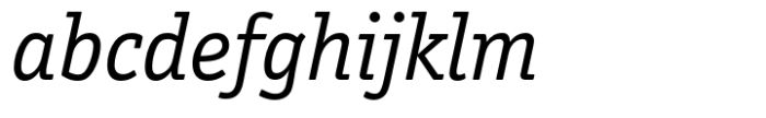 ITC Officina Serif Book Italic