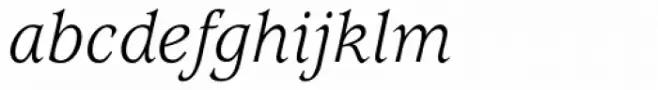 ITC Usherwood Book Italic