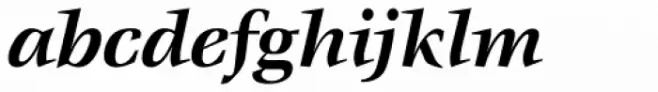 ITC Veljovic Bold Italic