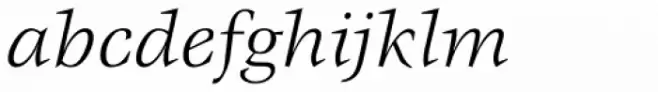 ITC Veljovic Book Italic