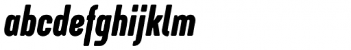 Itaca Condensed Black Italic