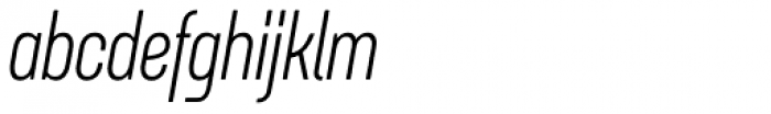 Itaca Condensed Italic