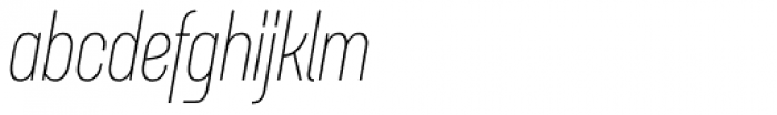Itaca Condensed Light Italic