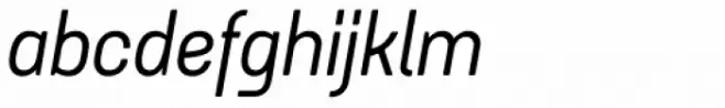 Itaca Wide Demi Bold Italic