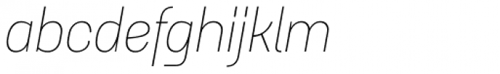 Itaca Wide Light Italic