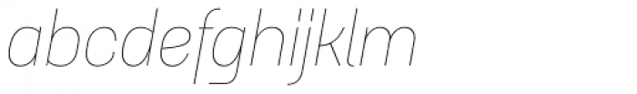 Itaca Wide Thin Italic
