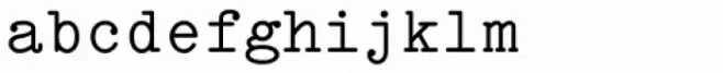 Italian Typewriter Unicode