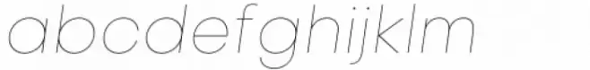 Izmir Hairline Italic